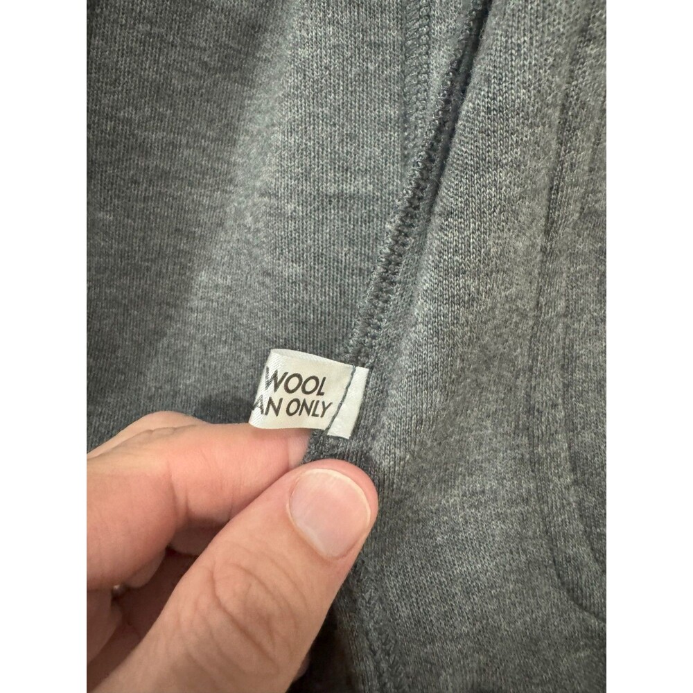 ME+EM Womens 14 Gray Single Button 100% Wool Comfortable Luxury Blazer Jacket - Picture 5 of 9